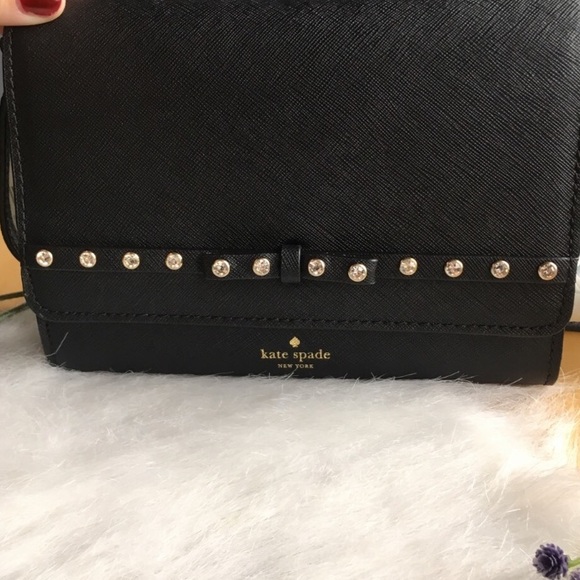 Kate Spade Laurel Summer Jeweled Crossbody Bag - Picture 3 of 8